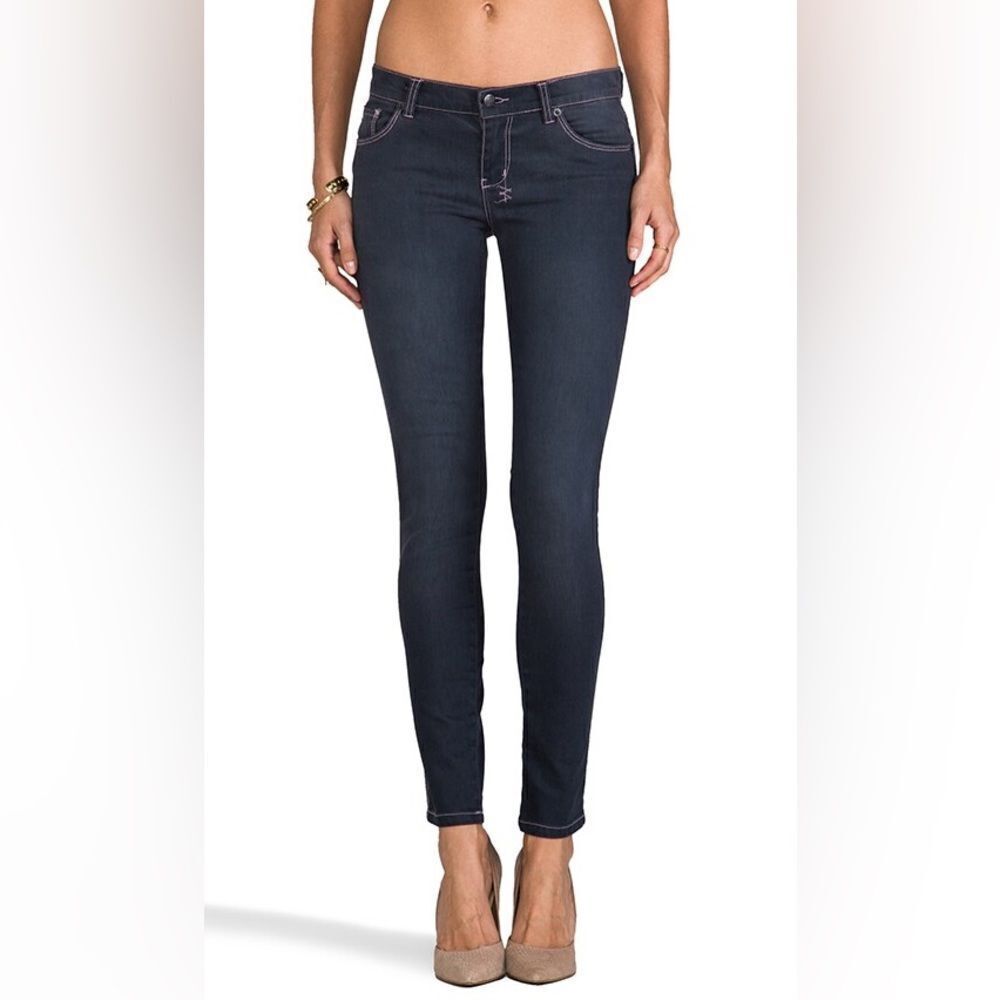 KSUBI Skinny Pins I'm Shady Women's Low Rise Skinny Jeans NWT 26